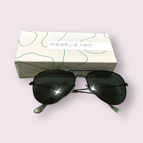 WearMe Pro Polarized Pilot‎ Style Aviator Sunglasses - Picture 8 of 8